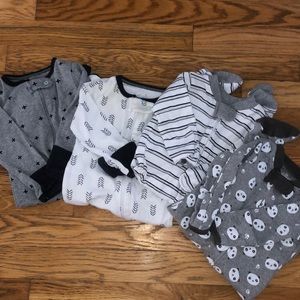 Baby boy Zipper Pjs!